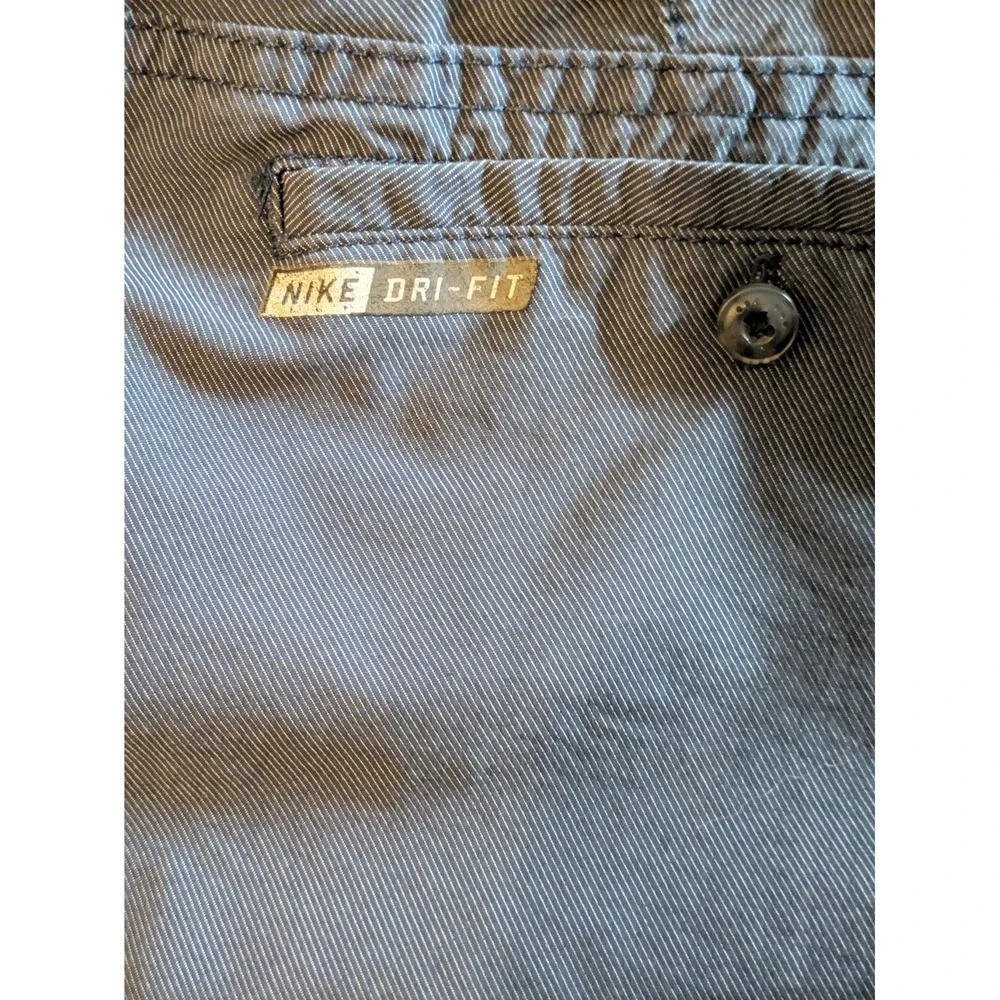 Hurley Shorts Men's Dri-FIT Golf Chino  Belt Loops Pockets Obsidian Blue Size 33